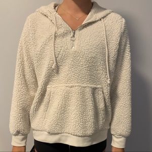 sherpa hoodie